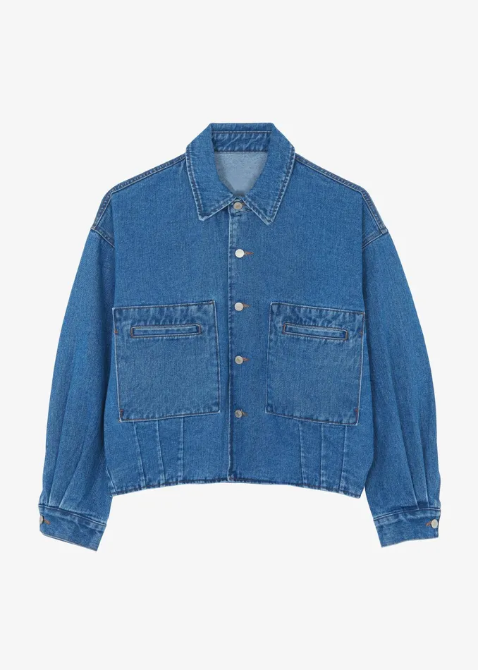 The Frankie Shop Outerwear Miller Denim Jacket 8211 Blue 8211 Men