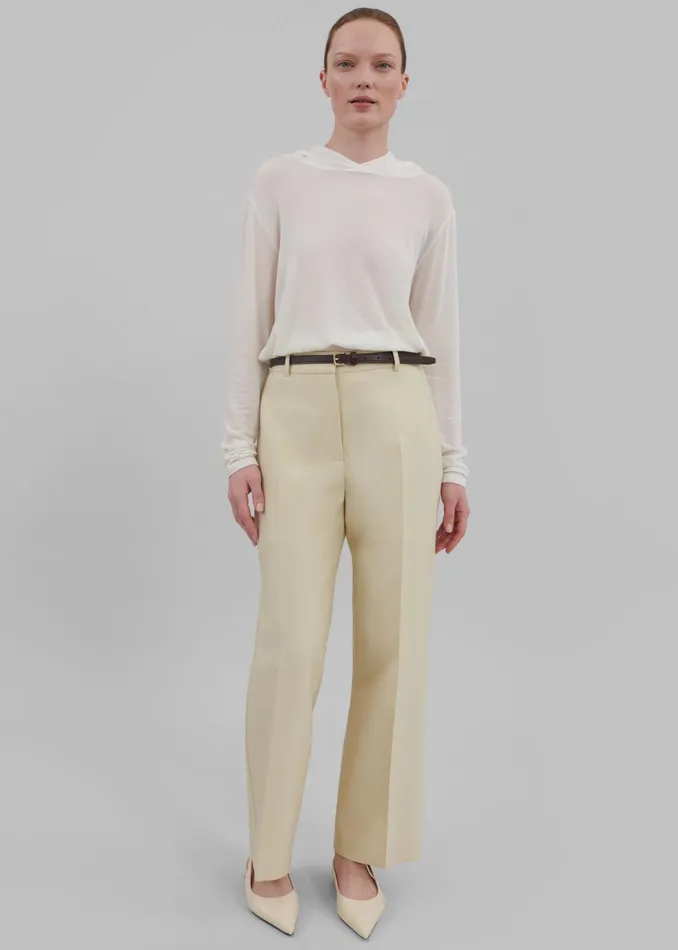 The Frankie Shop Tops Adira Hoodie 8211 White 8211 Women