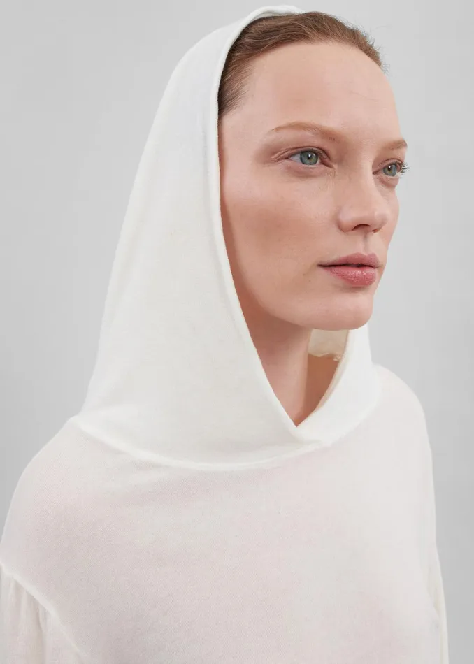 The Frankie Shop Tops Adira Hoodie 8211 White 8211 Women