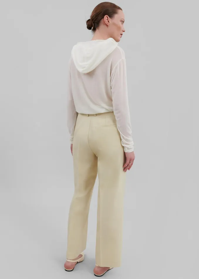 The Frankie Shop Tops Adira Hoodie 8211 White 8211 Women