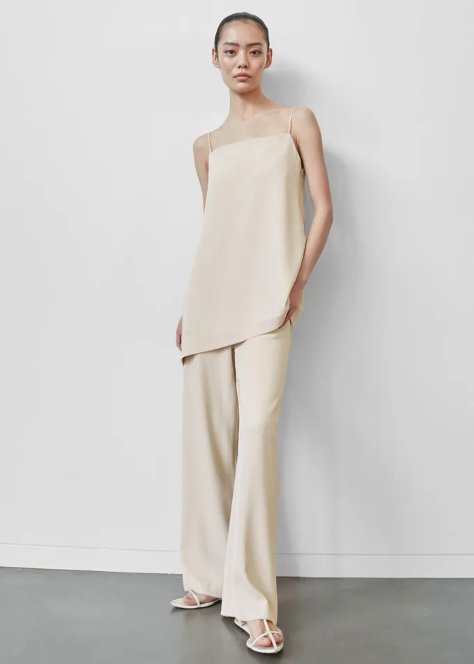 The Frankie Shop Tops Imre Tank Top 8211 Beige 8211 Women