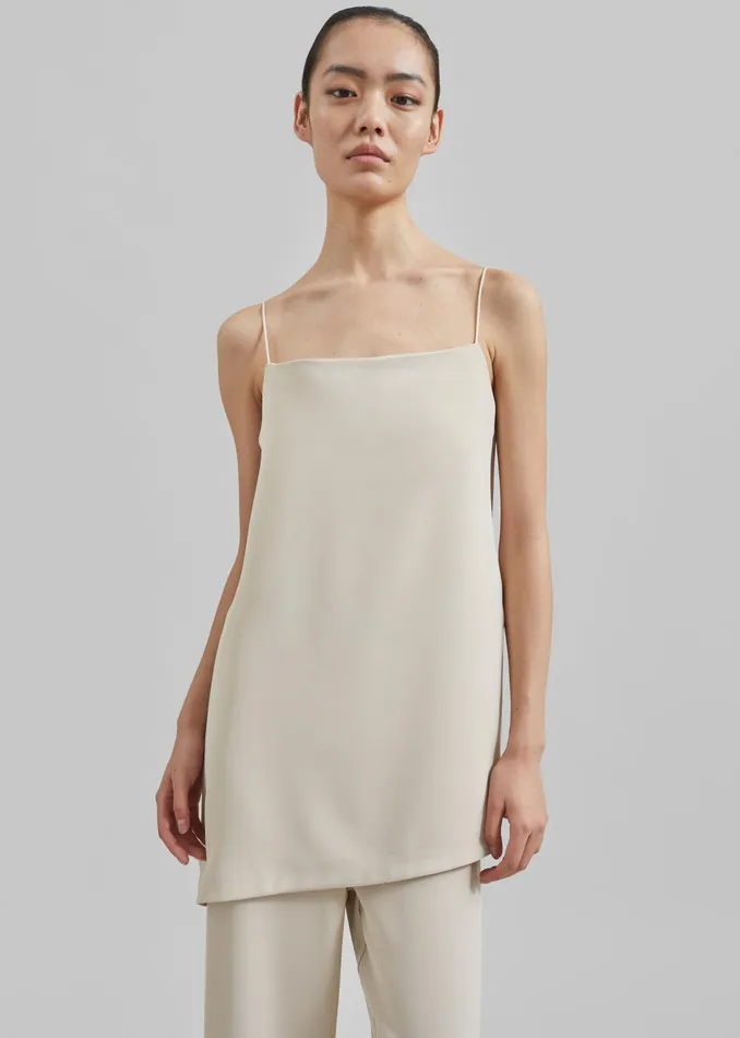 The Frankie Shop Tops Imre Tank Top 8211 Beige 8211 Women