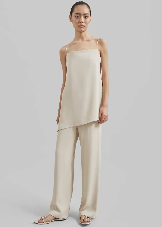 The Frankie Shop Tops Imre Tank Top 8211 Beige 8211 Women