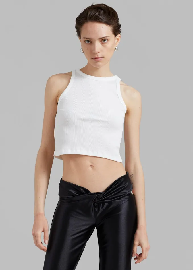 The Frankie Shop Tops Maisy Tank Top 8211 White 8211 Women
