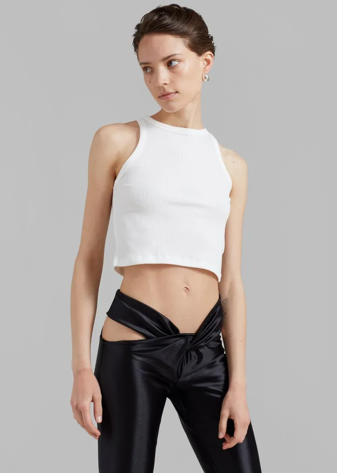 The Frankie Shop Tops Maisy Tank Top 8211 White 8211 Women