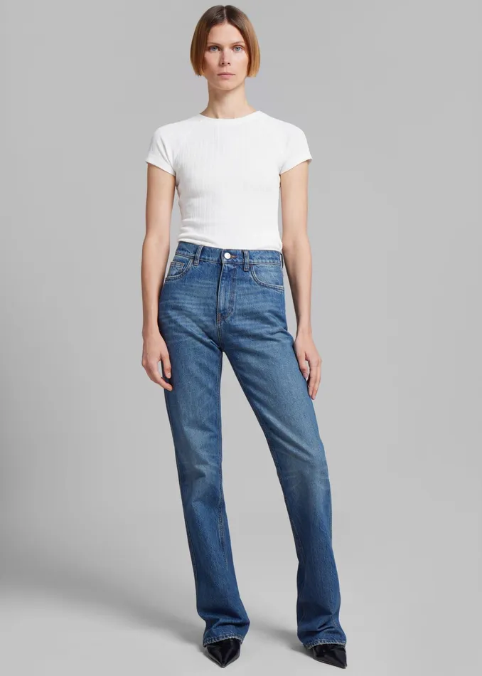 The Frankie Shop Tops Samse Samse Salinn TShirt 8211 White 8211 Women