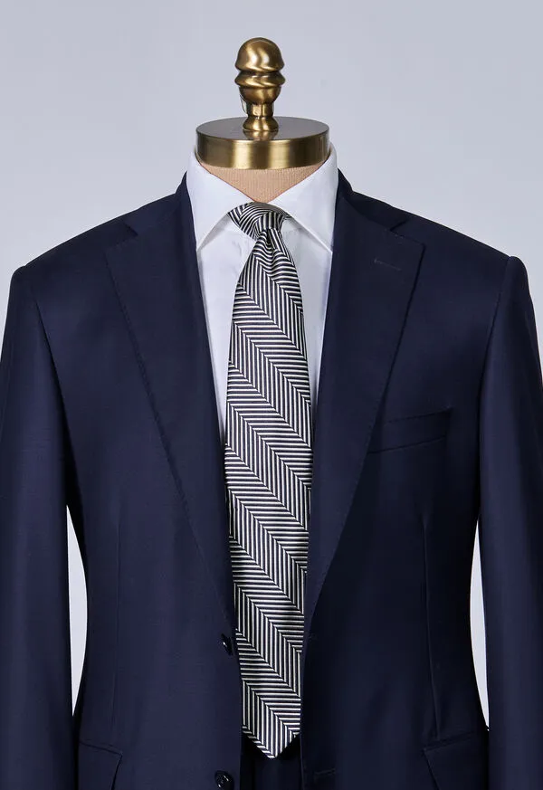 Ties Paulstuart Mens Woven Silk Chevron Tie Navy Ties Paulstuart Mens Woven Silk Chevron Tie Navy