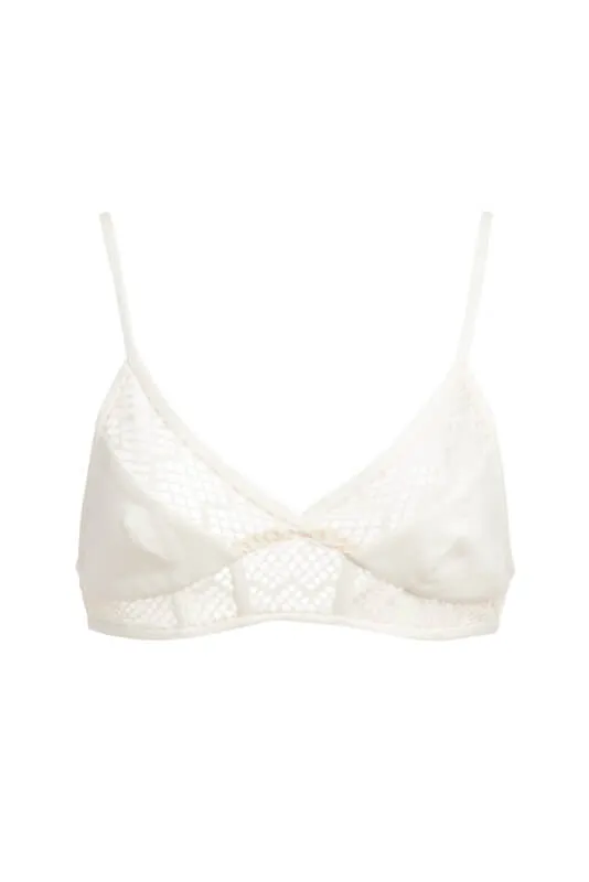Tops and Bodysuits Women PatBO Linen Bralette Top FINAL SALE
