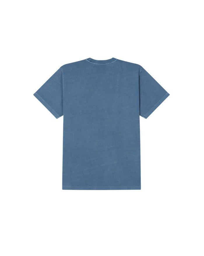 TOPS LOWERCASE PIGMENT TSHIRT Pigment Coronet Blue OBEY Clothing Men