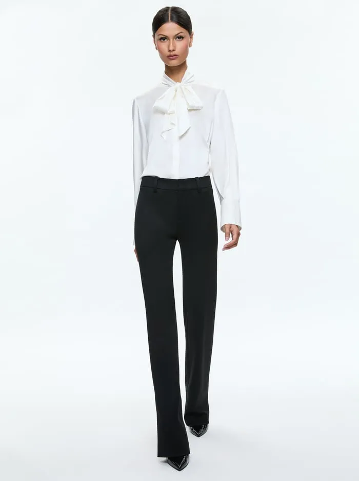 Tops Women Alice Olivia Lloyd Button Down Off White