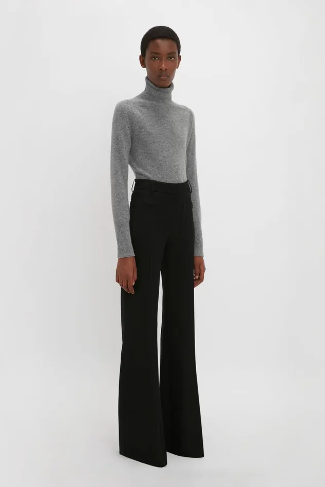 Trousers and Shorts Women Victoria Beckham Alina Tailored Trouser In Black