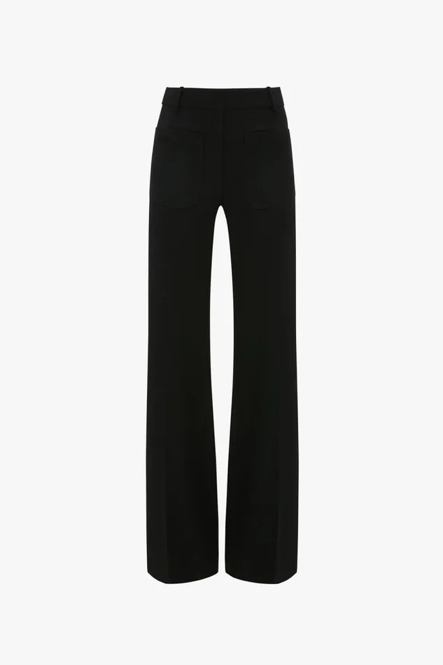 Trousers and Shorts Women Victoria Beckham Alina Tailored Trouser In Black