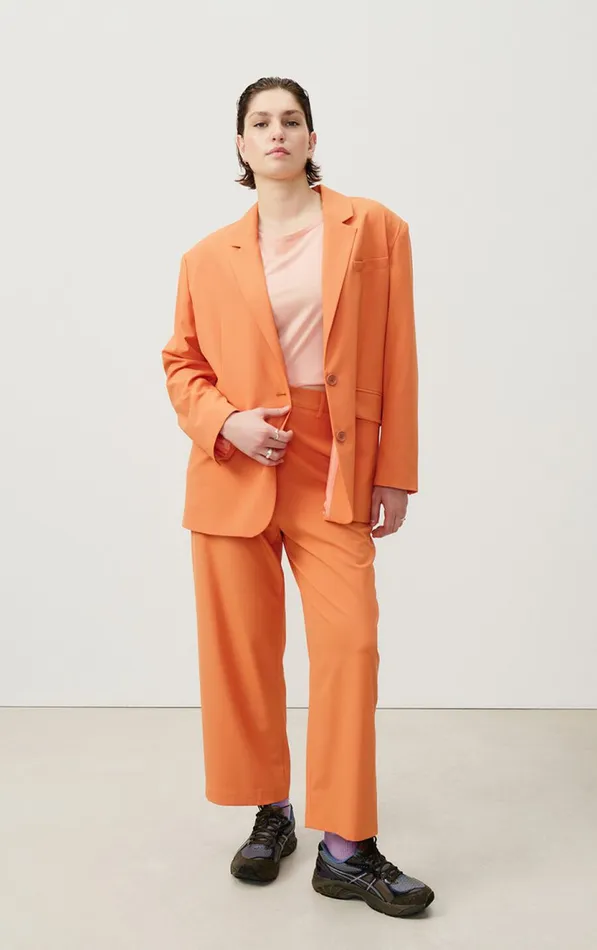 Trousers Kabird Apricot Women American Vintage Trousers Trousers Kabird Apricot Women American Vintage Trousers