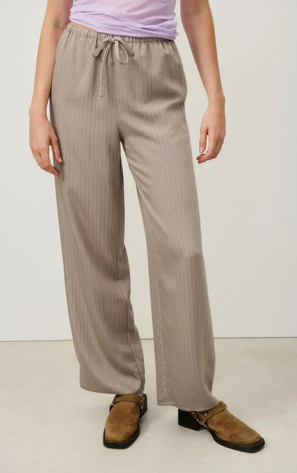 Trousers Okyrow Striped Beaver Women American Vintage Trousers