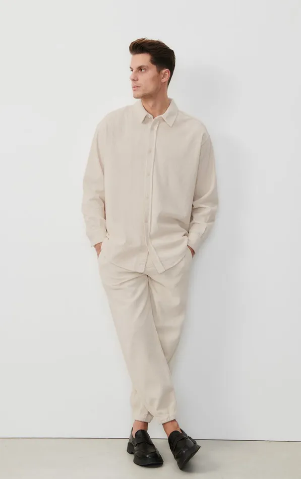 Trousers Padow Ecru Vintage Men American Vintage Trousers Trousers Padow Ecru Vintage Men American Vintage Trousers
