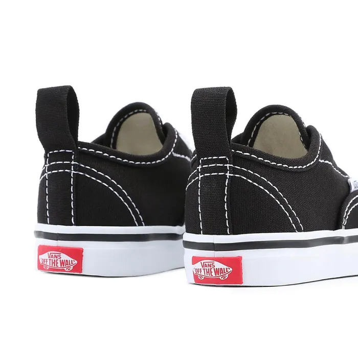 Vans Classics Kids Toddler Authentic Elastic Lace Shoes 14 Years Black