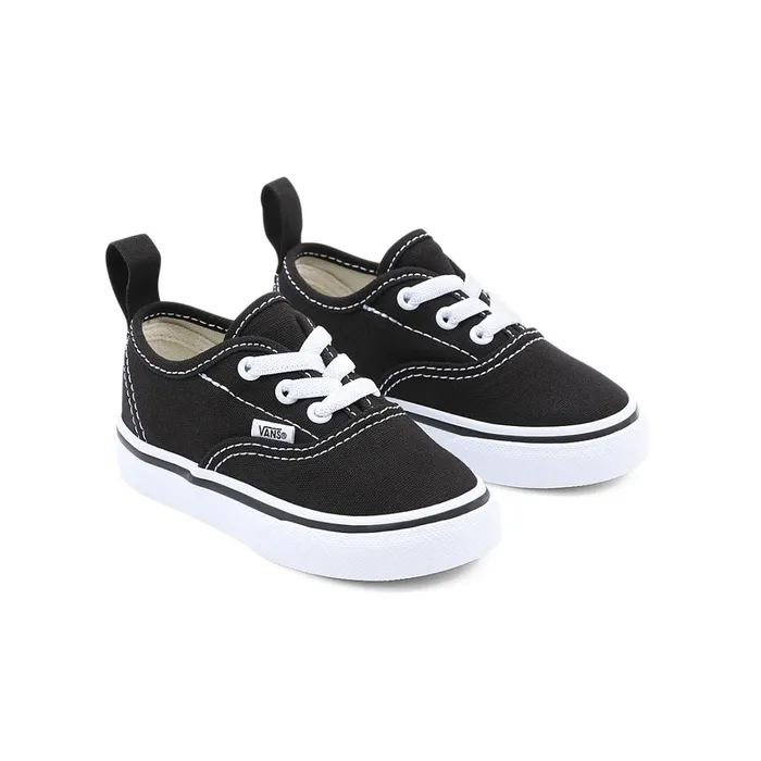 Vans Classics Kids Toddler Authentic Elastic Lace Shoes 14 Years Black