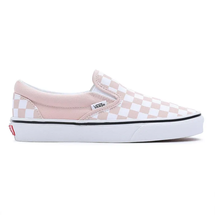 Vans Classics Men Checkerboard Color Theory Classic SlipOn Shoes Pink