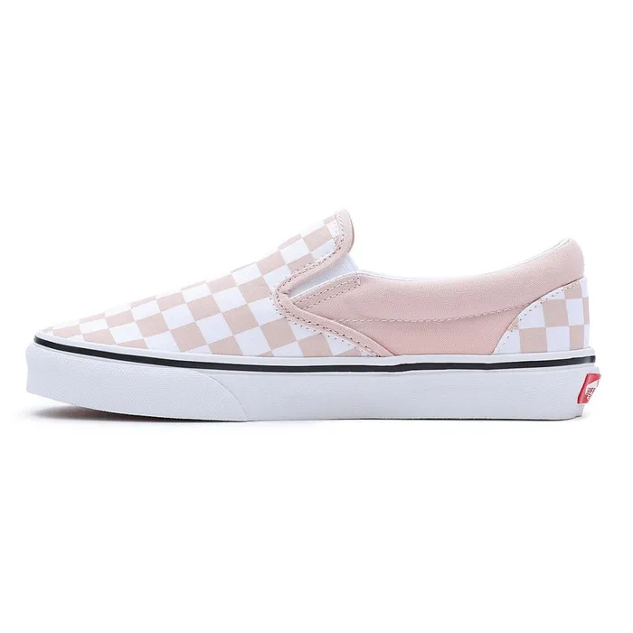 Vans Classics Men Checkerboard Color Theory Classic SlipOn Shoes Pink