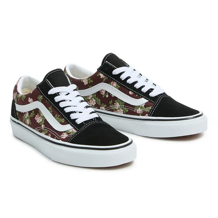 Vans Classics Men Old Skool Wallflower Floral Shoes Brown