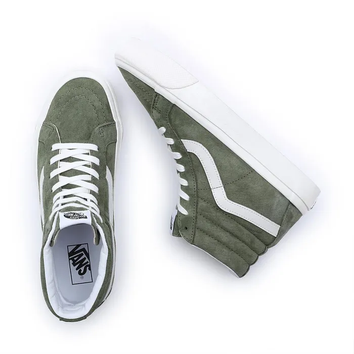 Vans Classics Men Pig Suede Sk8Hi 38 DX Shoes Green