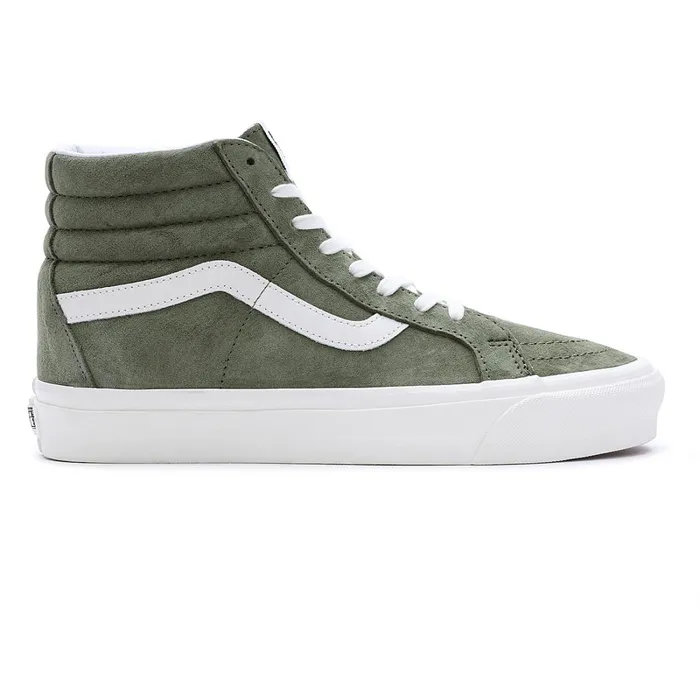 Vans Classics Men Pig Suede Sk8Hi 38 DX Shoes Green