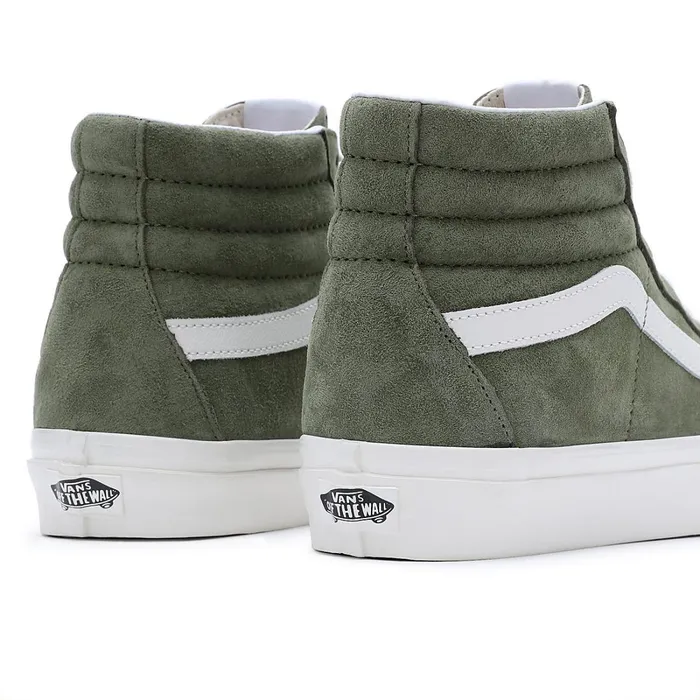 Vans Classics Men Pig Suede Sk8Hi 38 DX Shoes Green