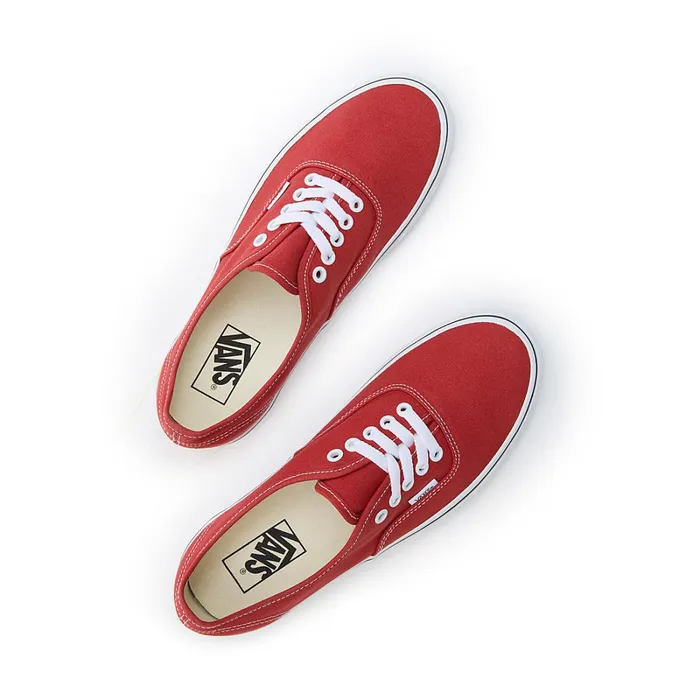 Vans Classics Women Color Theory Authentic Shoes Red