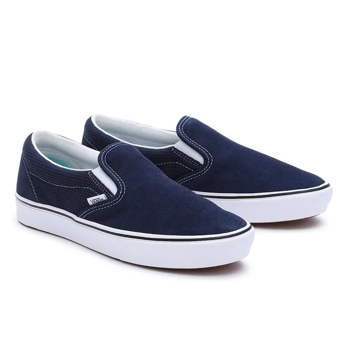 Vans Classics Women ComfyCush SlipOn Shoes Blue