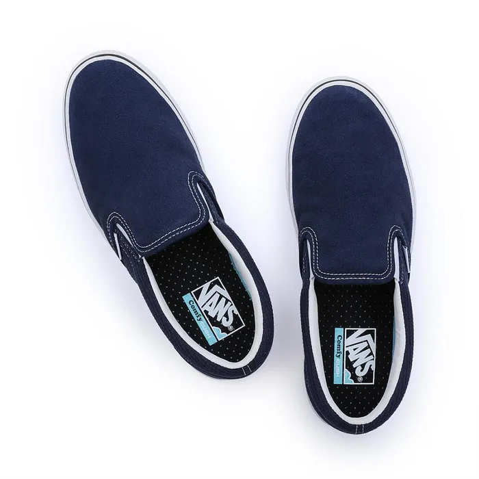 Vans Classics Women ComfyCush SlipOn Shoes Blue