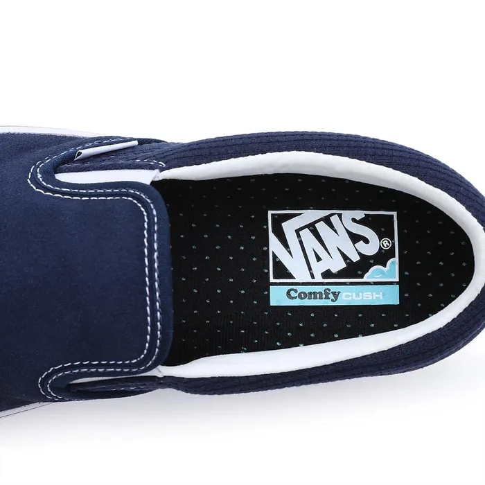 Vans Classics Women ComfyCush SlipOn Shoes Blue