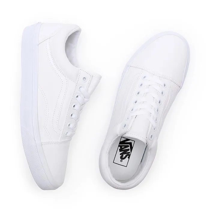 Vans Classics Women Old Skool Shoes White