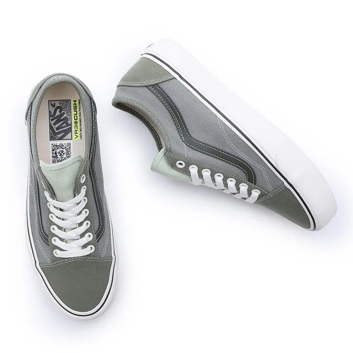 Vans Classics Women Old Skool Tapered VR3 Shoes Green Grey