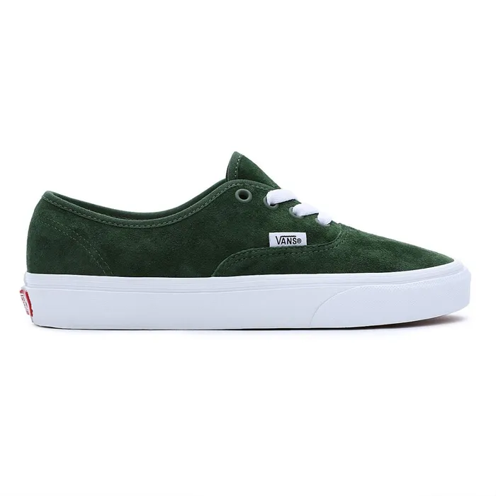 Vans Classics Women Pig Suede Authentic Shoes Green