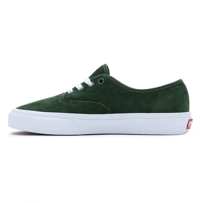 Vans Classics Women Pig Suede Authentic Shoes Green