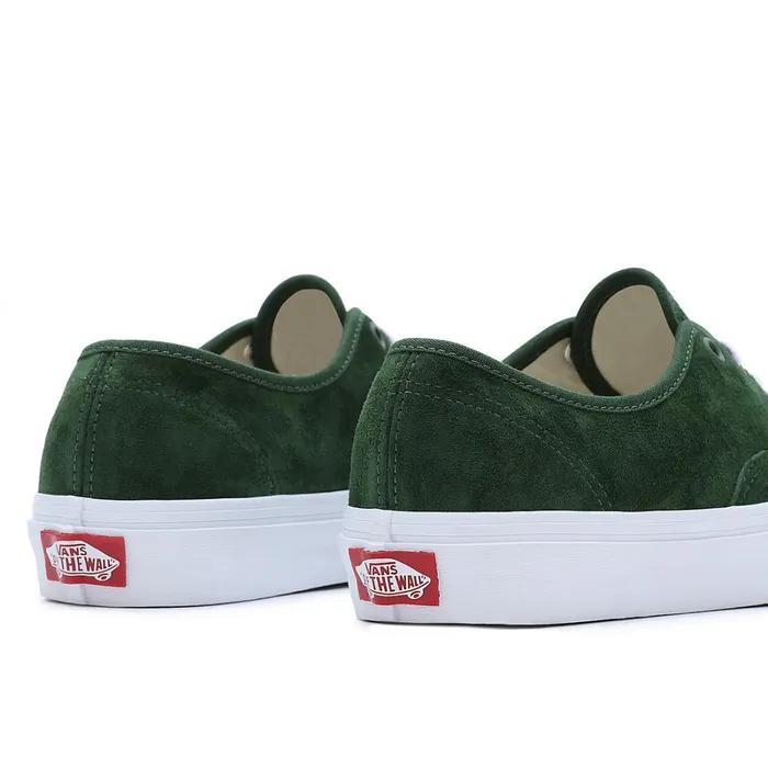 Vans Classics Women Pig Suede Authentic Shoes Green