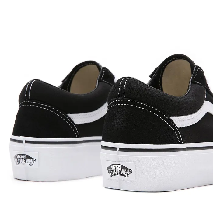 Vans Classics Women Platform Old Skool Shoes Black
