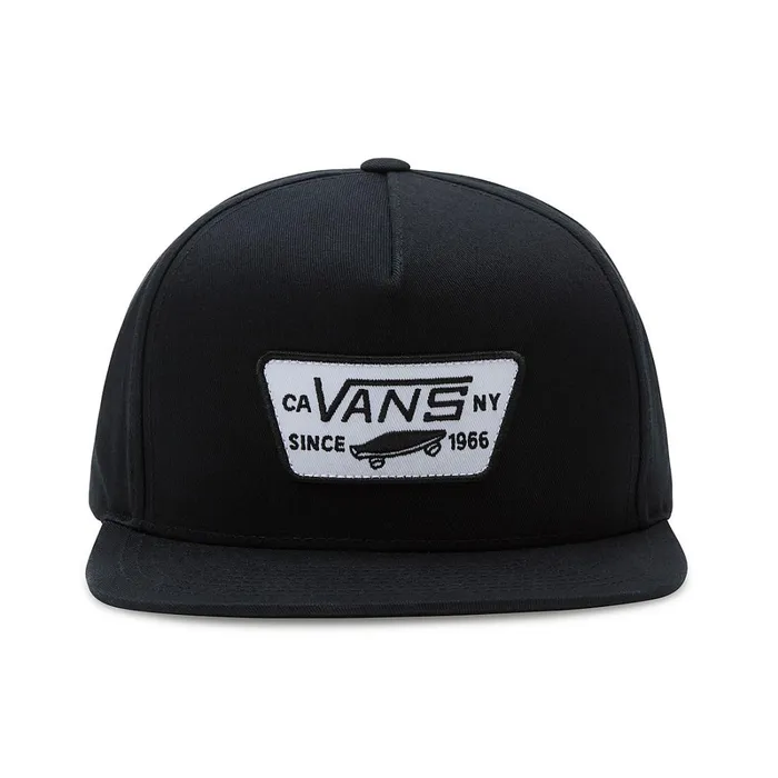 Vans Hats and Beanies Men Full Patch Snapback Hat Black
