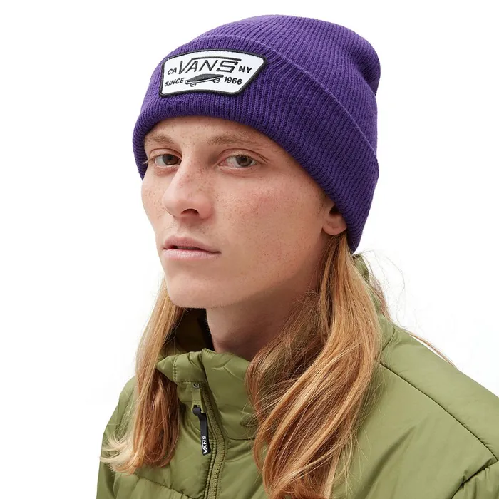 Vans Hats and Beanies Men Milford Beanie Purple