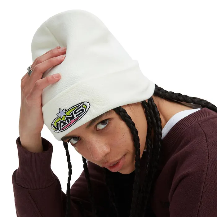 Vans Hats and Beanies Women Breaking Rules Beanie White