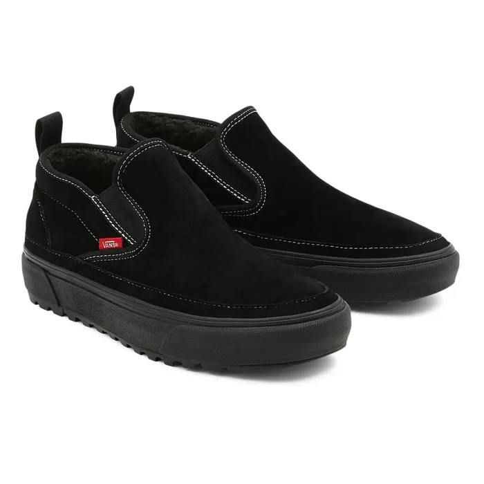 Vans HiTop Shoes Men Mid Slip MTE1 Shoes Black
