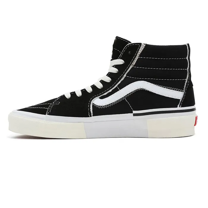 Vans HiTop Shoes Men Sk8Hi Reconstruct Shoes Black