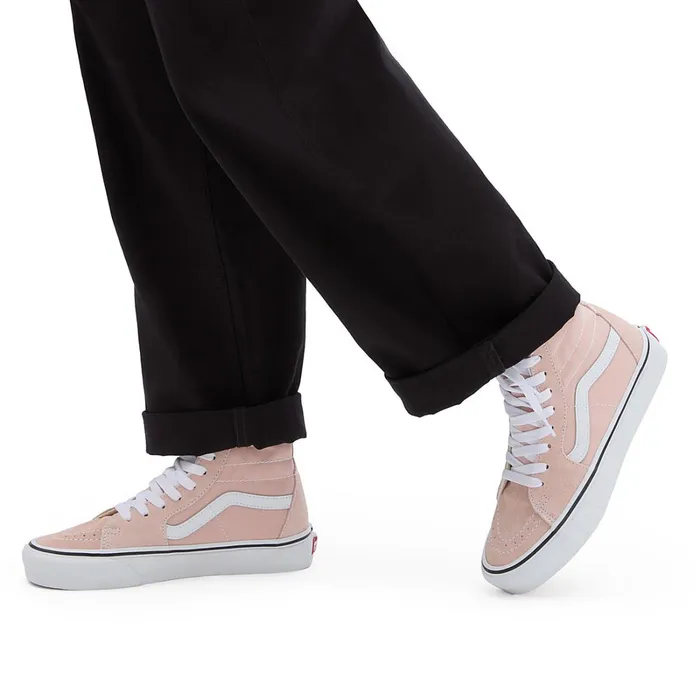 Vans HiTop Shoes Men Sk8Hi Tapered Shoes Pink