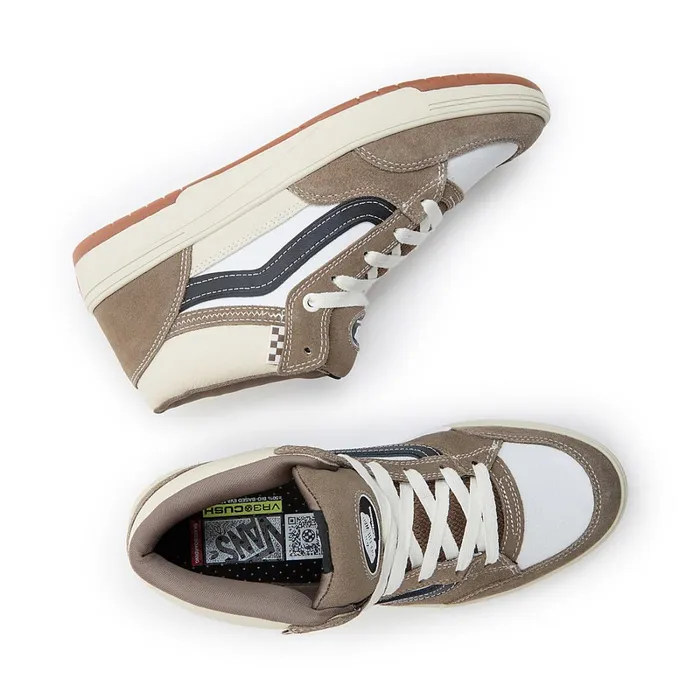 Vans HiTop Shoes Men Zahba Mid Shoes Brown