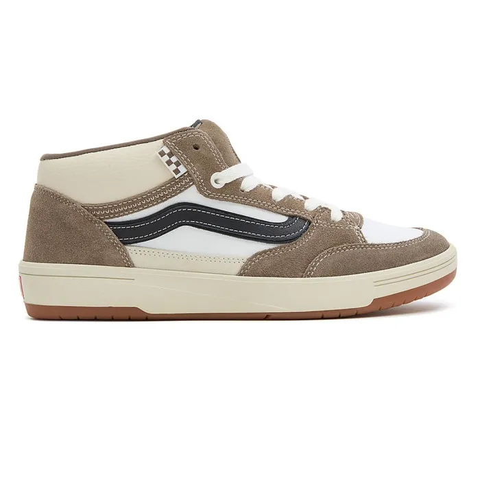Vans HiTop Shoes Men Zahba Mid Shoes Brown