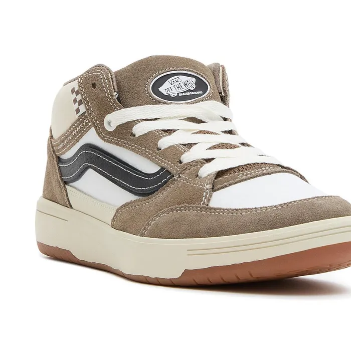 Vans HiTop Shoes Men Zahba Mid Shoes Brown