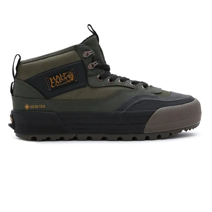Vans HiTop Shoes Women Half Cab GORETEX MTE3 Shoes Black Green