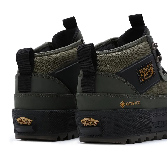 Vans HiTop Shoes Women Half Cab GORETEX MTE3 Shoes Black Green