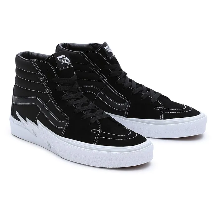 Vans HiTop Shoes Women Sk8Hi Bolt Shoes Black