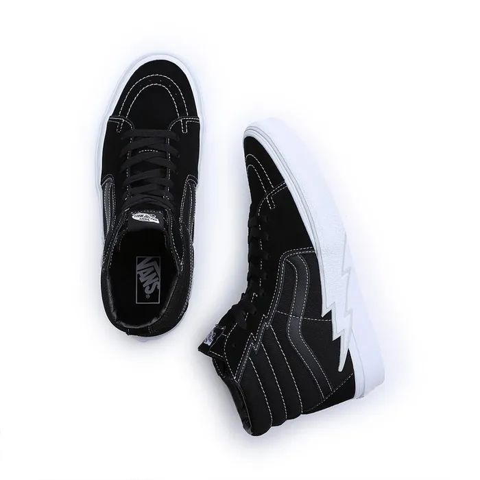 Vans HiTop Shoes Women Sk8Hi Bolt Shoes Black